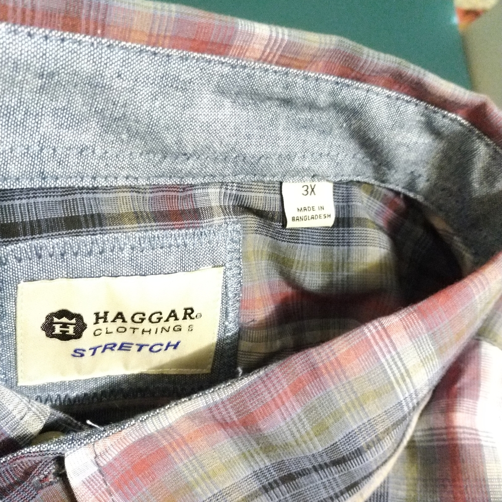 Men's Haggar 3XL shirt